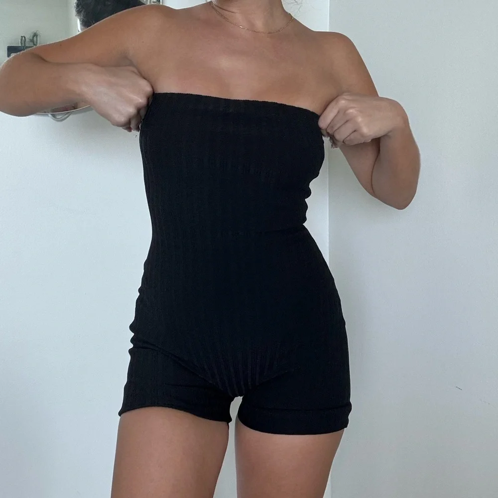 Messi Ribbed Romper - Picture 3 of 3